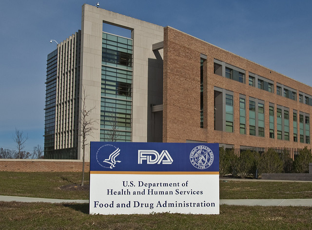 FDA Sign Building 21 by the US FDA